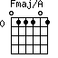 Fmaj/A=011101_0