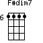 F#dim7=1111_6