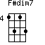 F#dim7=1313_4