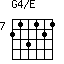G4/E=213121_7