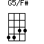 G5/F#=4433_1