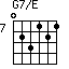 G7/E=023121_7