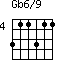 Gb6/9=311311_4