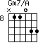 Gm7/A=N11033_8