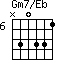 Gm7/Eb=N30331_6