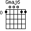 Gmaj6=100011_0