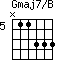Gmaj7/B=N11333_5