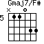 Gmaj7/F#=N11033_5