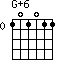 G+6=101011_0