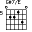 G#7/E=022130_5