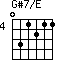 G#7/E=031211_4