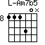 Am7b5=11130N_8