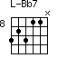 Bb7=32311N_8