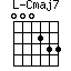 Cmaj7=000233_1