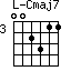 Cmaj7=002311_3