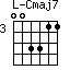 Cmaj7=003311_3