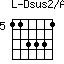 Dsus2/A=113331_5