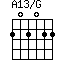 A13/G=202022_1