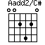 Aadd2/C#=002420_1