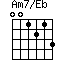 Am7/Eb=001213_1