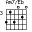 Am7/Eb=313020_3
