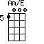 Am/E=1000_5