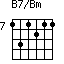B7/Bm=131211_7