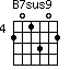 B7sus9=201302_4