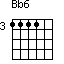 Bb6=1111_3
