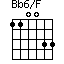 Bb6/F=110033_1