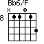 Bb6/F=N11013_8