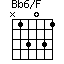 Bb6/F=N13031_1