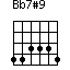 Bb7#9=443334_1