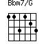 Bbm7/G=113123_1