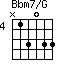 Bbm7/G=N13033_4