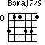 Bbmaj7/9=311331_8