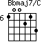 Bbmaj7/C=100213_6
