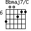 Bbmaj7/C=300211_6