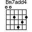 Bm7add4=002432_1