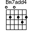 Bm7add4=020232_1