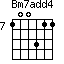 Bm7add4=100311_7