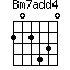 Bm7add4=202430_1