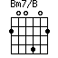 Bm7/B=200402_1
