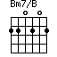 Bm7/B=220202_1