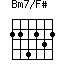 Bm7/F#=224232_1