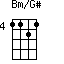 Bm/G#=1121_4