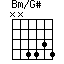 Bm/G#=NN4434_1