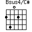 Bsus4/C#=2402_1