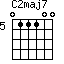 C2maj7=011100_5