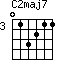 C2maj7=013211_3